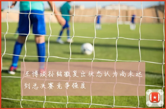 王博谈孙铭徽复出状态认为尚未达到总决赛竞争强度